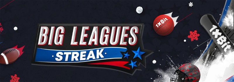 Big Leagues streak at 1xBit Casino